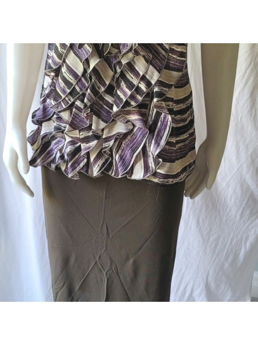 Banana Republic Women's Long Asymmetrical Maxi Skirt Size M